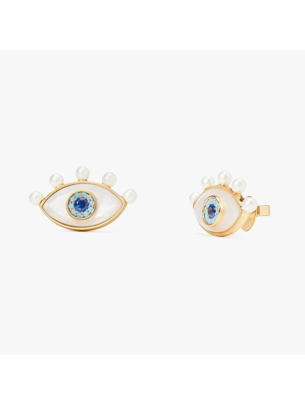 Kate Spade Evil Eye Statement Stud Earrings